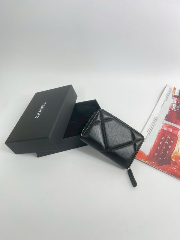 【分期0利率】CHANEL 19 拉鍊零錢包【全新品】 