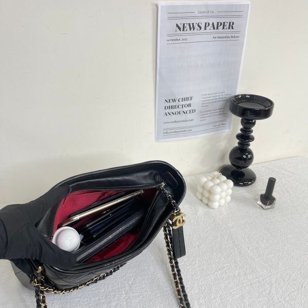 【12期0利率】CHANEL  Gabrielle hobo 流浪包 中號【9成新】 