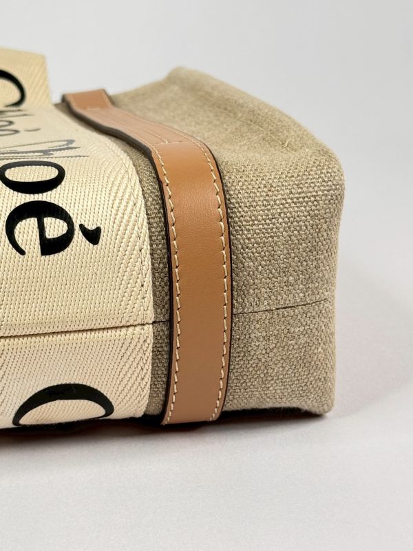 【分期0利率】CHLOE WOODY SMALL 奶茶色【9成新】 