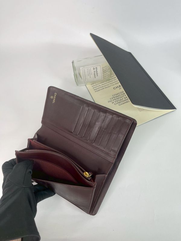 【分期0利率】CHANEL 魚子醬對開長夾【9成新】 