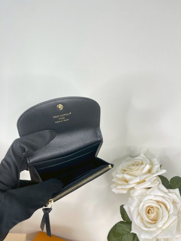 【分期0利率】LV Rosalie 雙色零錢卡包【99成新】 