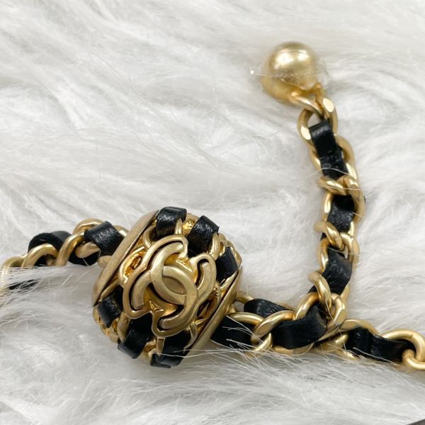 【12期0利率】CHANEL 羊皮金球WOC【95成新】 