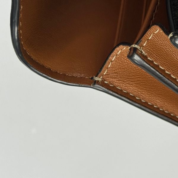 【12期0利率】CELINE 凱旋門翻蓋雙層卡包【9成新】 