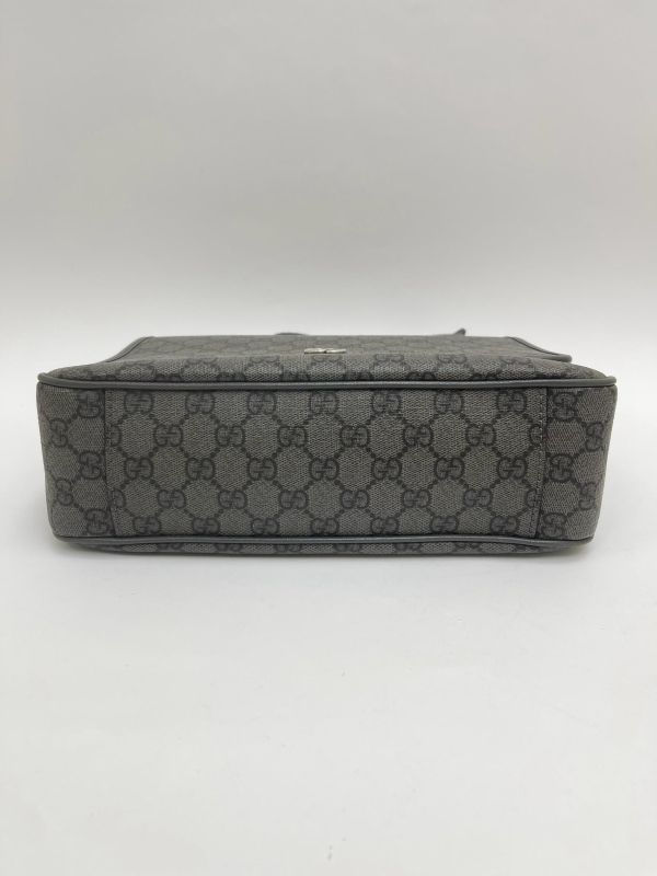 【9成新】GUCCI Ophidia GG Supreme 翻蓋郵差包 