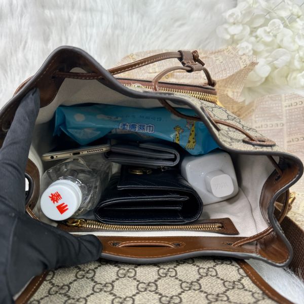 【9.9成新】【12期0利率】GUCCI INTERLOCKING G老花背包674147 