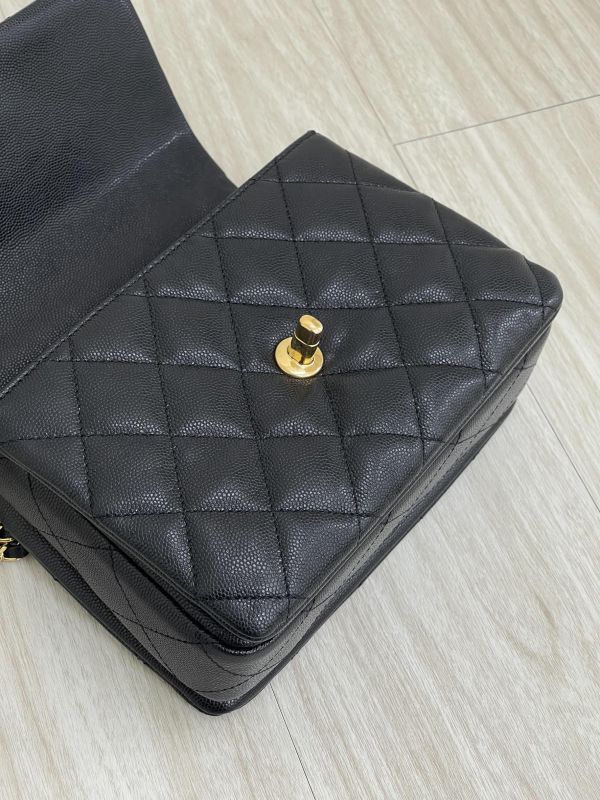 【95成新】CHANEL 22K 雙鍊條方胖 