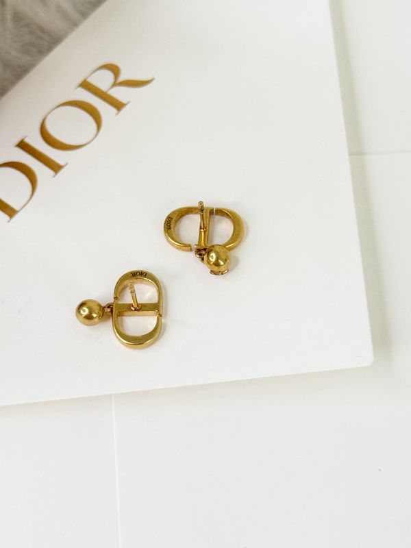 【分期0利率】DIOR Petit CD耳環【95成新】 