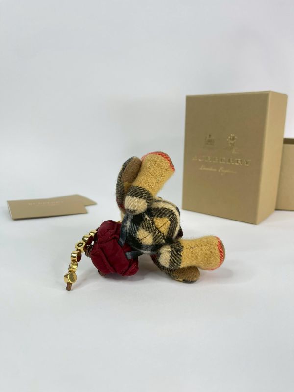 【85成新】BURBERRY 後背泰迪熊吊飾 