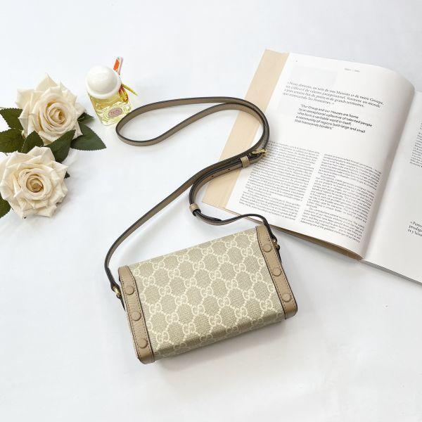 【9成新】Gucci 馬銜扣 1955 迷你包 