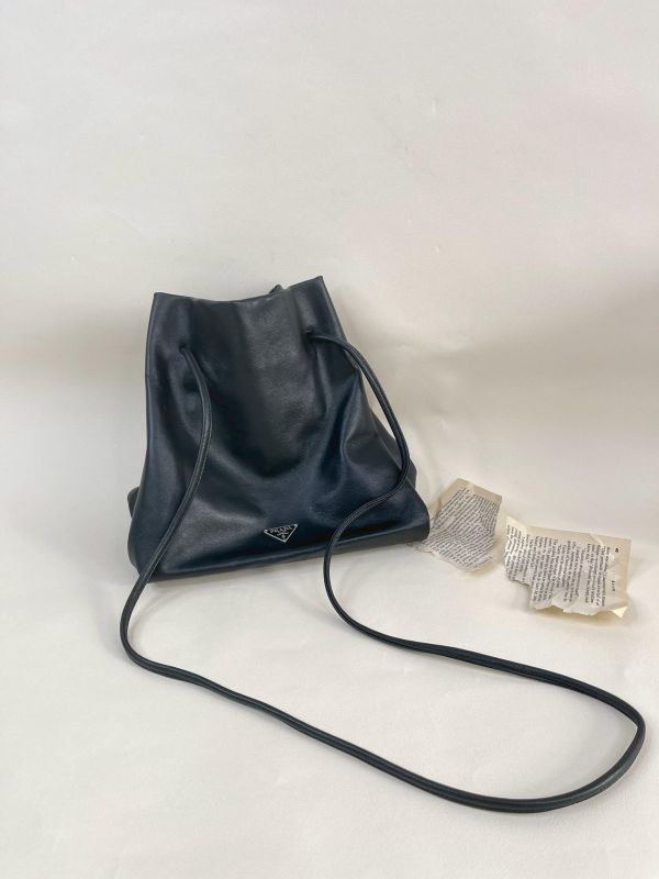 【9成新】PRADA 束口水桶包 