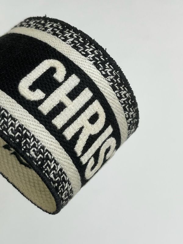 【9成新】DIOR 刺繡寬背帶 