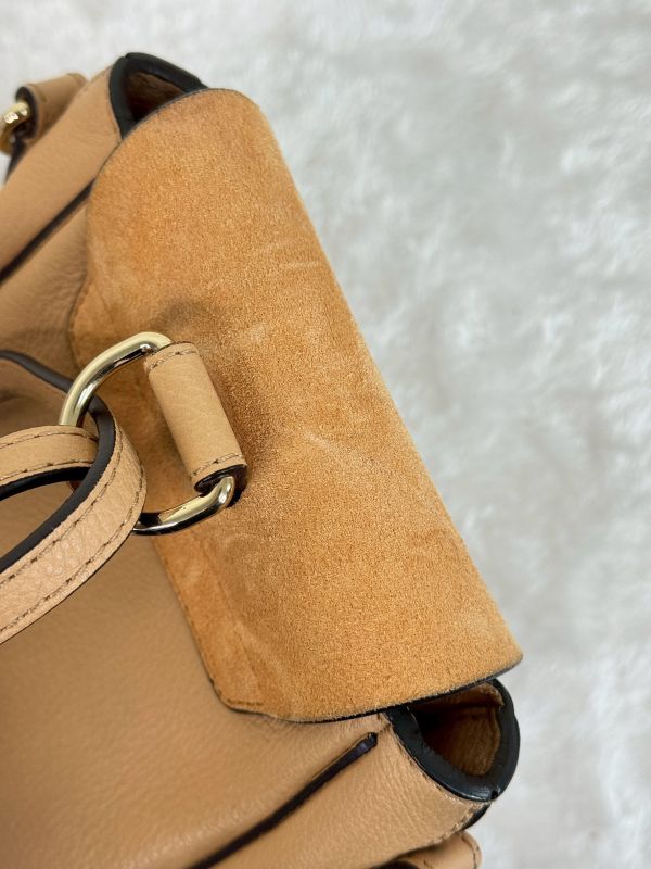 【9成新】CHLOE FAYE 迷你雙肩後背包 