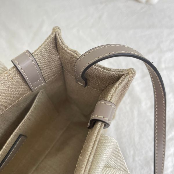 【12期0利率】CHLOE WOODY TOTE 迷你 灰紫色【99新】 