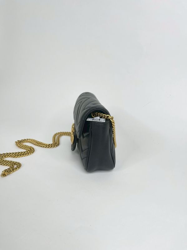 【分期0利率】GUCCI Marmont 迷你肩背包【88成新】 