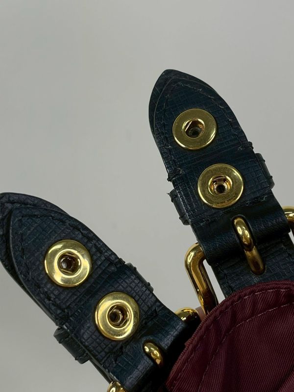 【9成新】BURBERRY THE RUCKSACK 金LOGO 中號後背包 