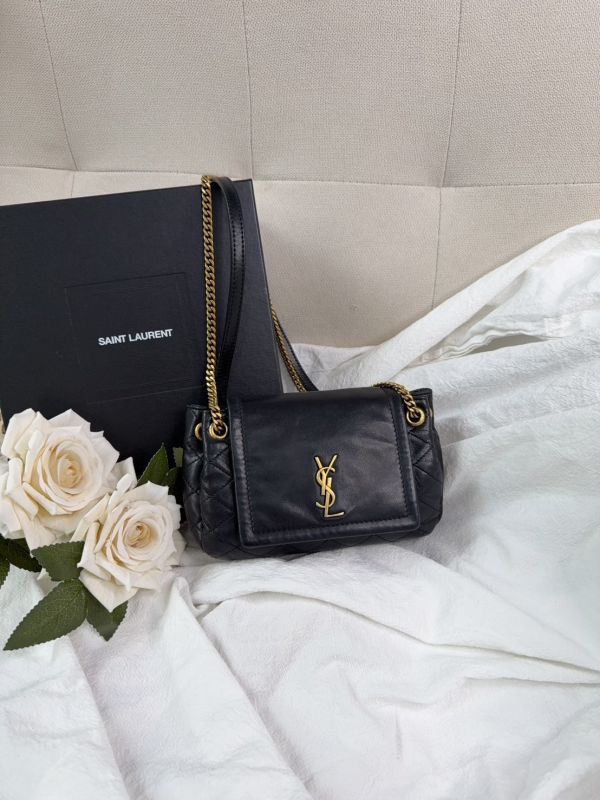 【分期0利率】YSL NOLITA 迷你鍊包【9成新】 