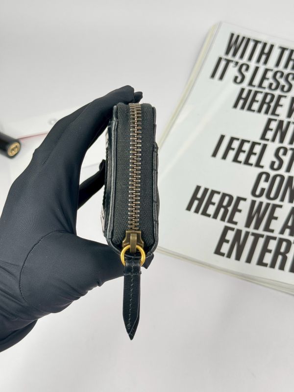 【分期0利率】GUCCI GG MARMONT 拉鍊零錢卡包【95成新】 