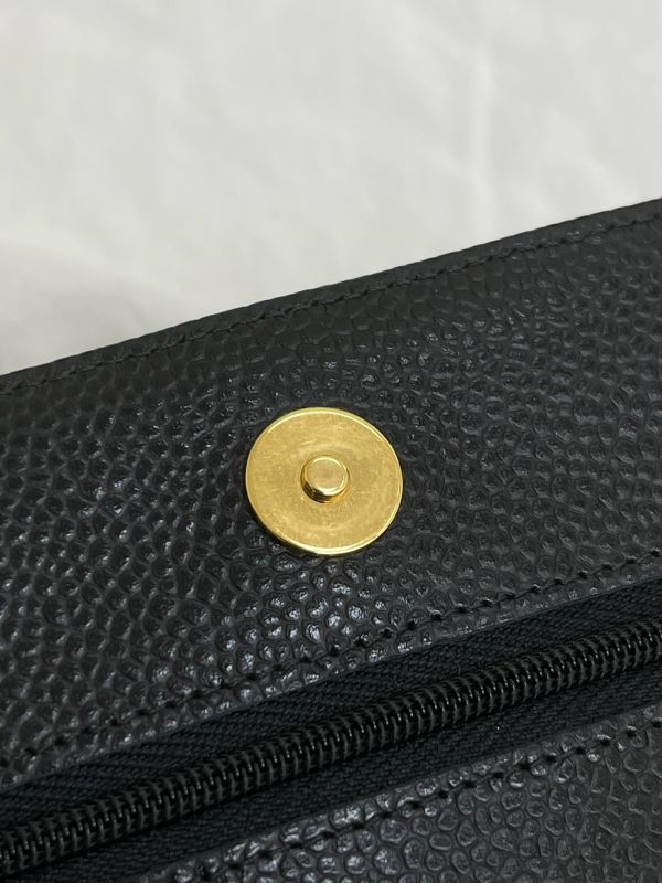【9成新】CHANEL  磁吸扣荔枝牛皮WOC 