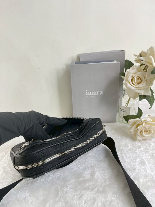 【分期0利率】GUCCI Off The Grid 緹花尼龍胸腰包【95成新】 