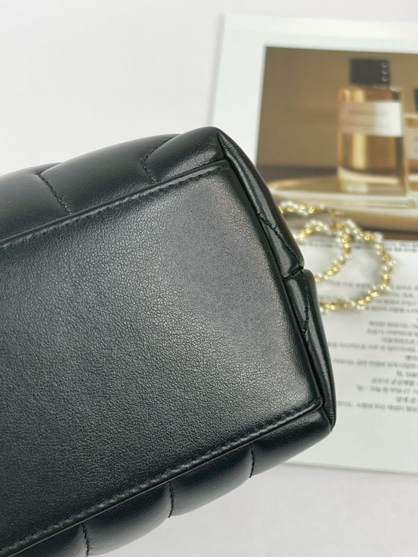 【分期0利率】YSL LOULOU 翻蓋雙層斜背包【95成新】 