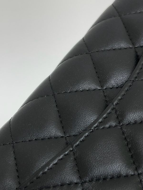 【99成新】CHANEL  WOC 羊皮金扣 
