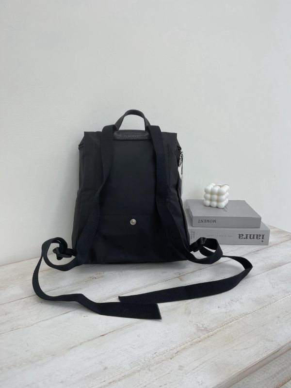 【未使用閒置品】LONGCHAMP 尼龍後背包 