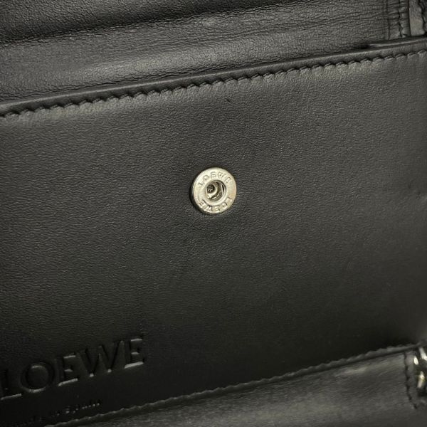 【12期0利率】LOEWE 雙層拉鍊零錢短夾【9成新】 