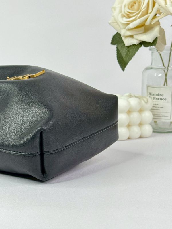 【分期0利率】YSL POCHON 小羊皮手袋【95成新】 