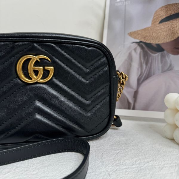 【12期0利率】GUCCI MARMONT MINI【9成新】【現金價18900】 