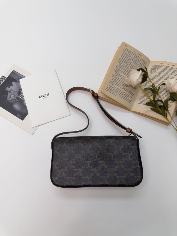 【95成新】CELINE Claude Triomphe 單肩包 