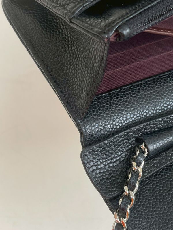 【分期0利率】CHANEL 魚子醬 WOC 黑銀 【9成新】 
