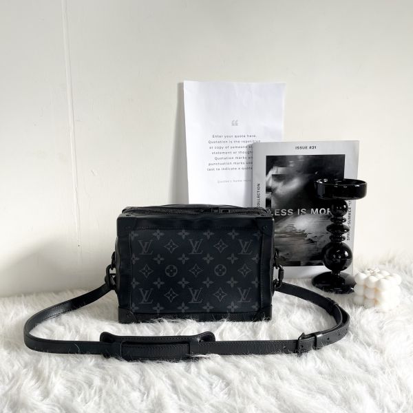 【12期0利率】LV  軟箱包 SOFT TRUNK【9成新】 