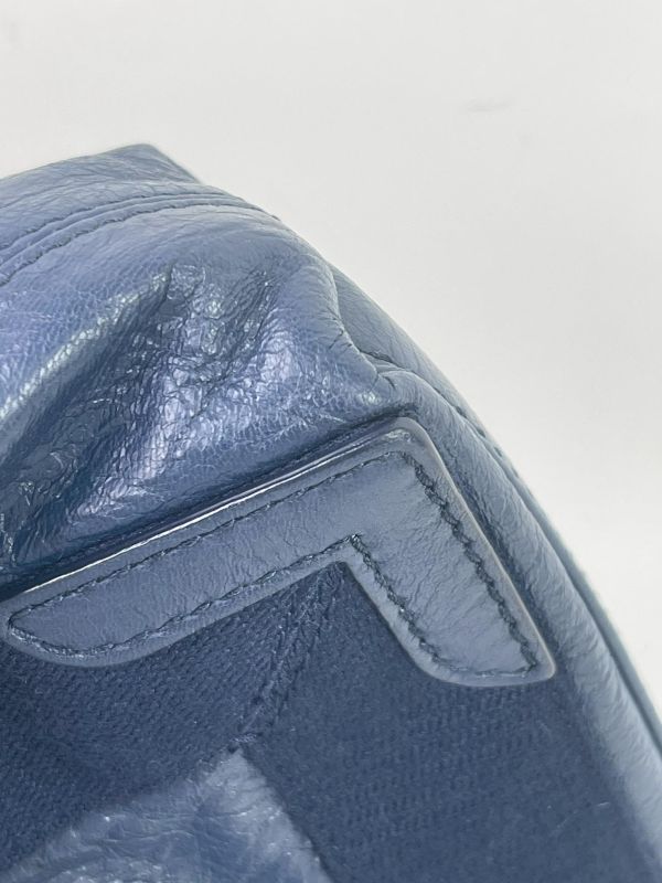 【95成新】BALENCIAGA NAVY CABAS XS 羊皮款 