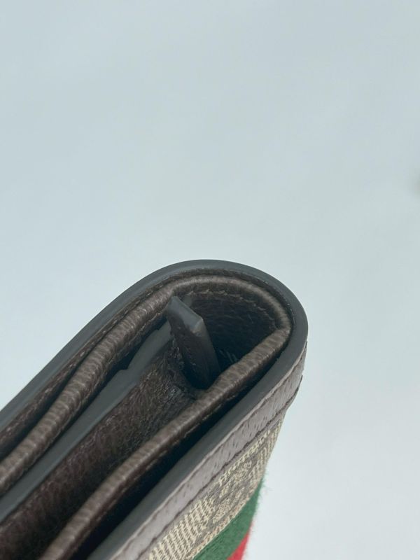【99成新】GUCCI OPHIDIA 雙折短夾 