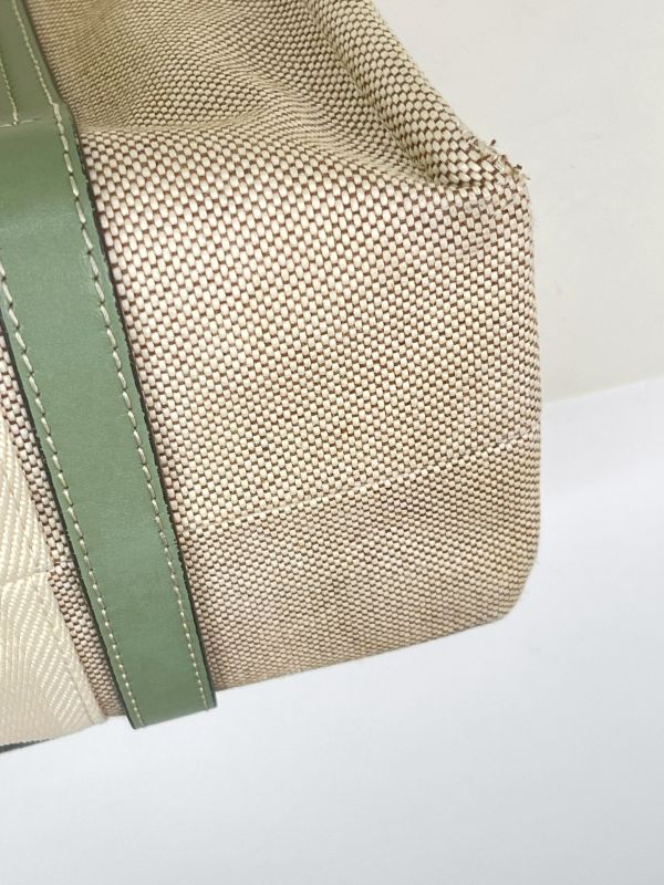 【分期0利率】Chloé 中號Woody Tote Bag 綠【85成新】 