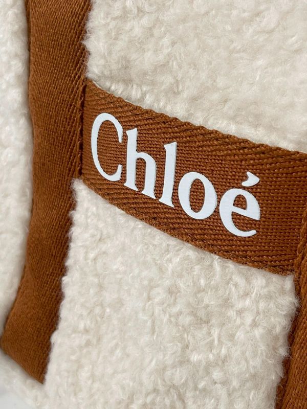 【95新】CHLOE 羊羔毛托特包 