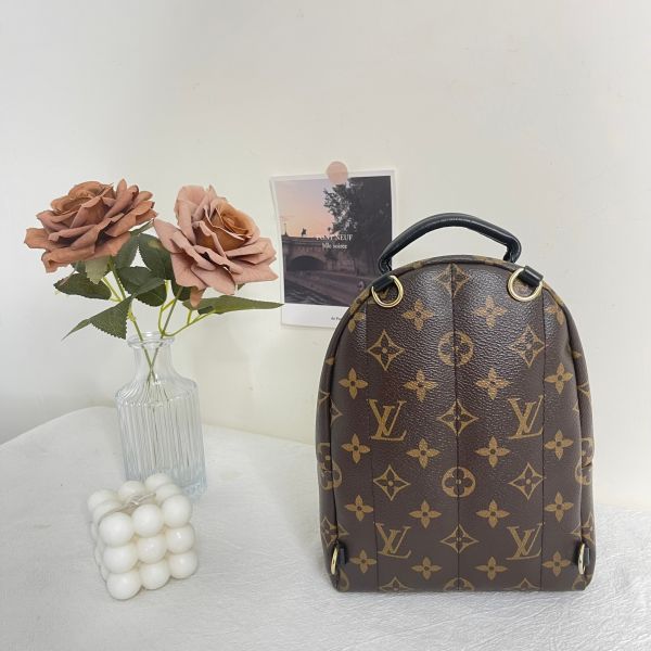 【12期0利率】 LV  SPRINGS MINI 小書包  【台灣購證】【95成新】 