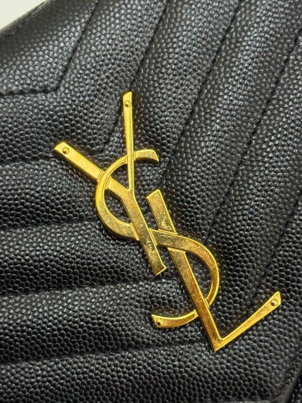 【9成新】YSL WOC 魚子醬鍊包 22.5CM 