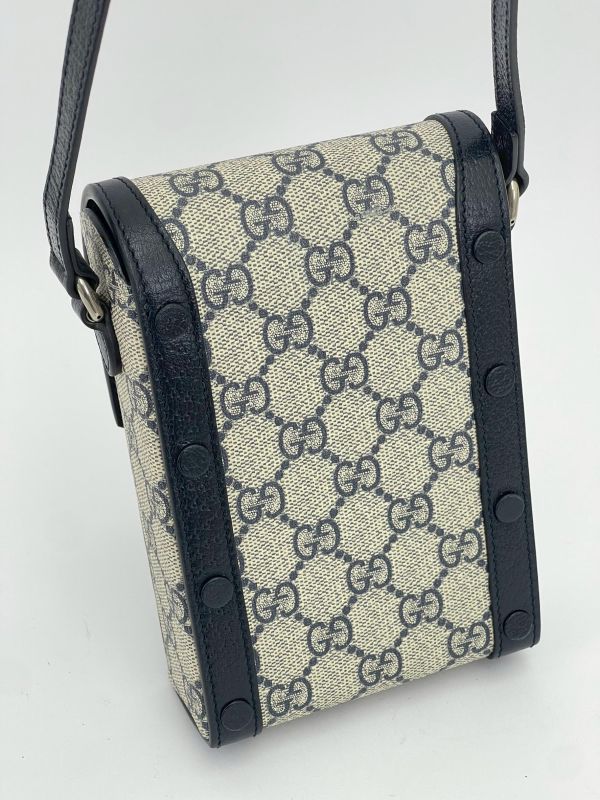 【9成新】Gucci 馬銜扣 1955 手機包 