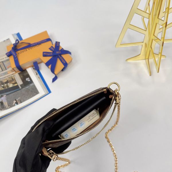 【12期0利率】LV MINI麻將包【95成新】 