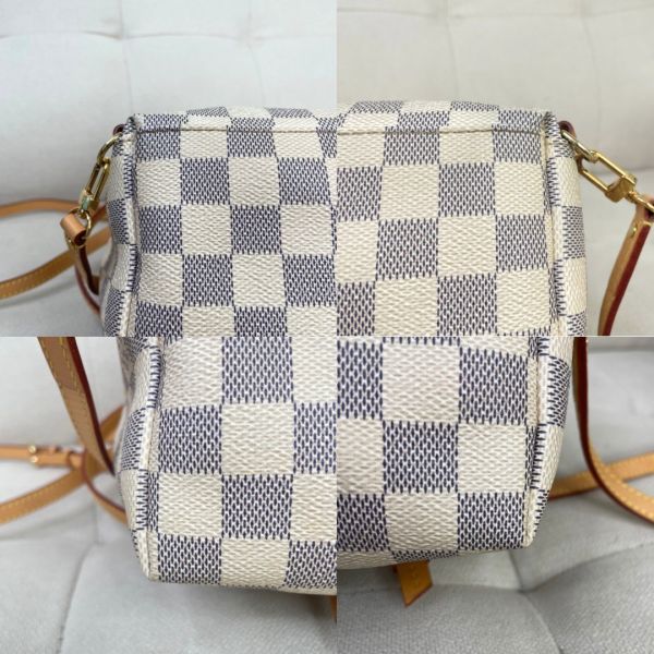 【12期0利率】LV SPERONE BB  棋盤格小書包【85成新】 