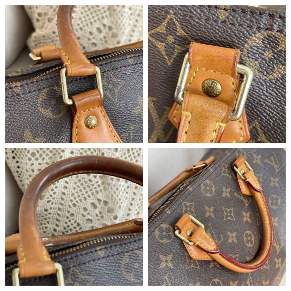 【12 期0利率】LV SPEEDY 30 經典Monogram手提波士頓包【9成新】 