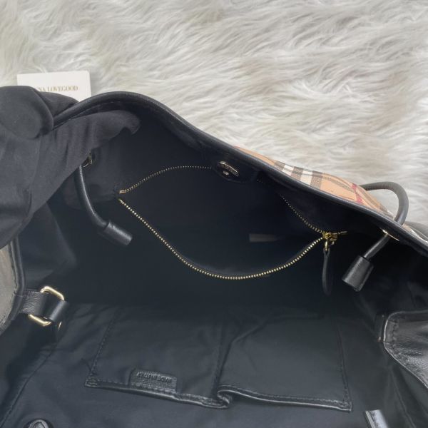 【12期0利率】BURBERRY戰馬牛皮Haymarket 單肩包【全新閒置】 