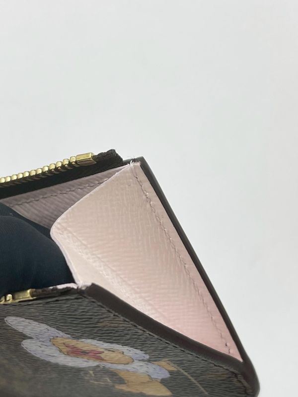 【閒置新品】LV  Romy 限量款拉鍊卡包 