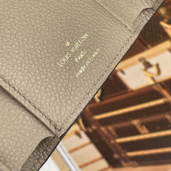 【12期0利率】LV Victorine三折短夾 最火斑鳩灰配色 【9.9成新】 