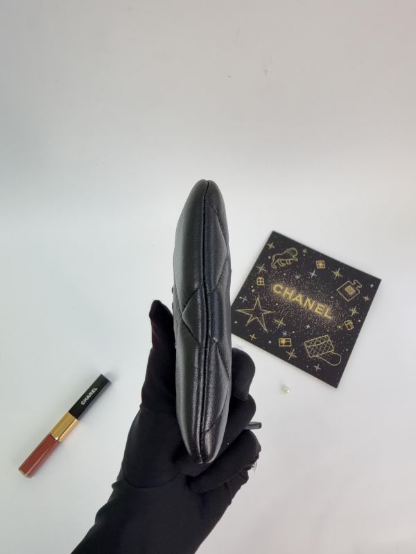 【9成新】CHANEL 19 吐司拉鍊零錢包 