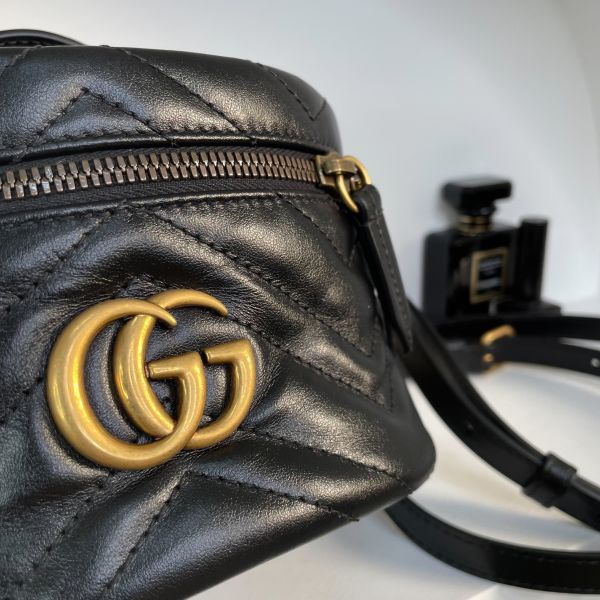 【12期0利率】GUCCI 馬夢迷你兩用後背包【全新閒置品】【現金價27900】 