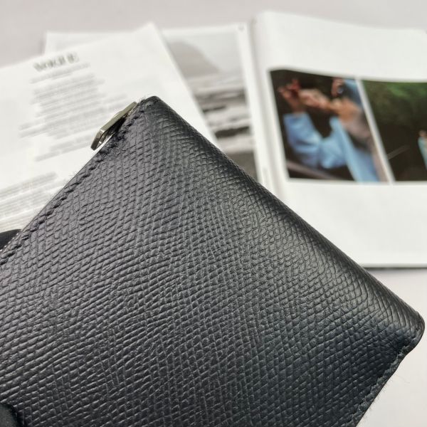 【9.5成新】【12期0利率】ZIPPED BI-FOLD WALLET拉鍊零錢包 
