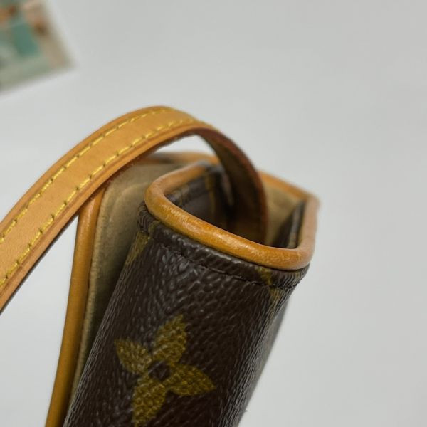【分期0利率】LV POCHETTE TWIN GM 肩背包【9成新】 