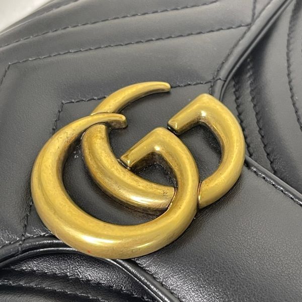 【12期0利率】GUCCI Marmont 小號肩背包【20年3月台灣購證】【95成新】 